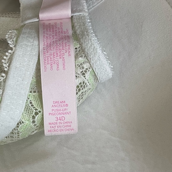 Victoria's Secret Ivory and Lime Bra - Picture 11 of 13